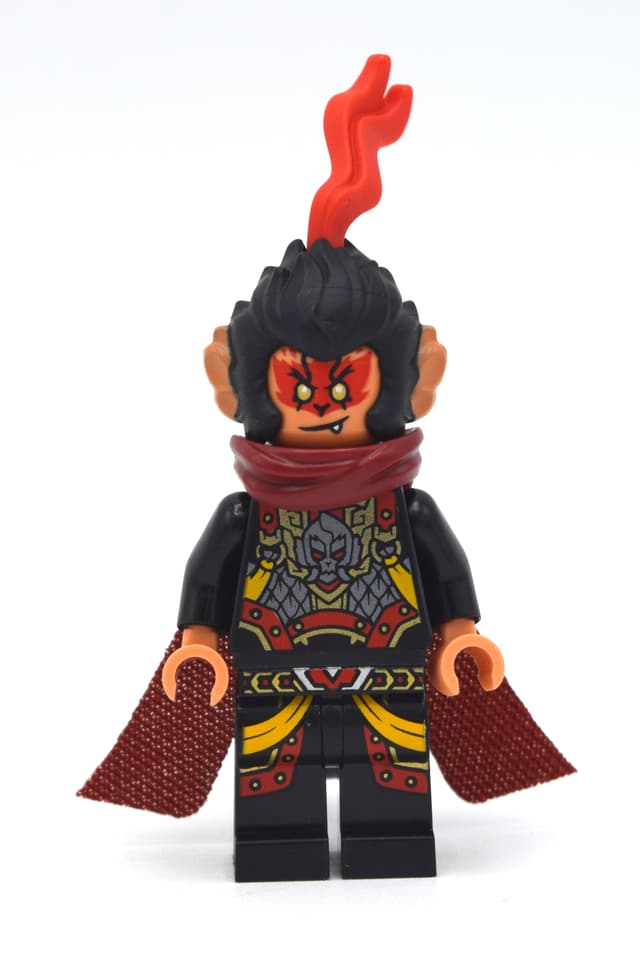 Evil Macaque, Dark Red Cape, Straight Tail