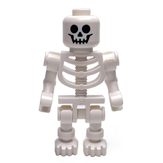 Skeleton, Standard Face, Bent Arms (78132 Torso)