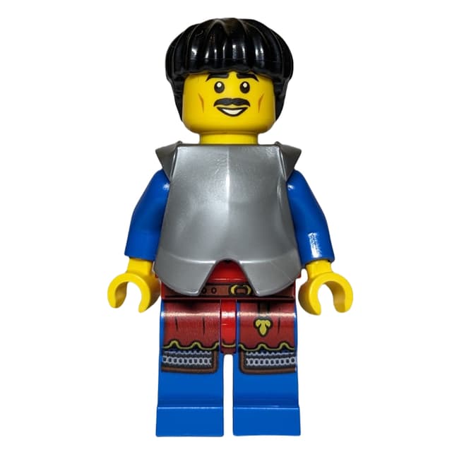 Knight, Chestplate, Black Hair