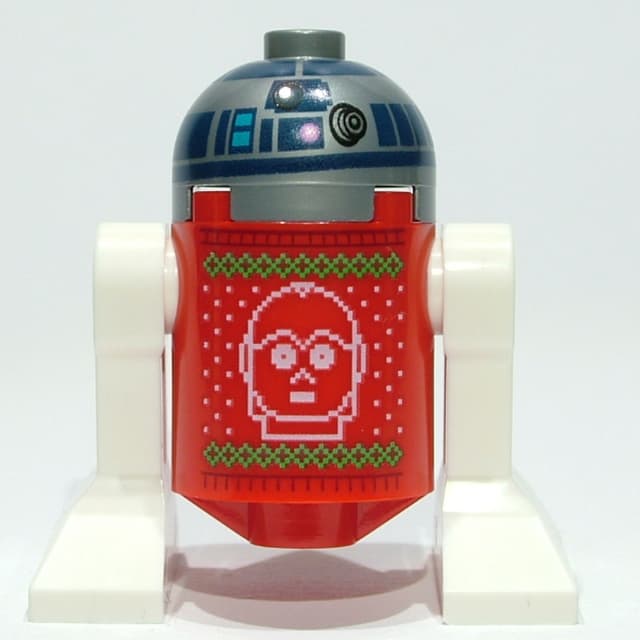 Astromech Droid, R2-D2, Red Holiday Sweater