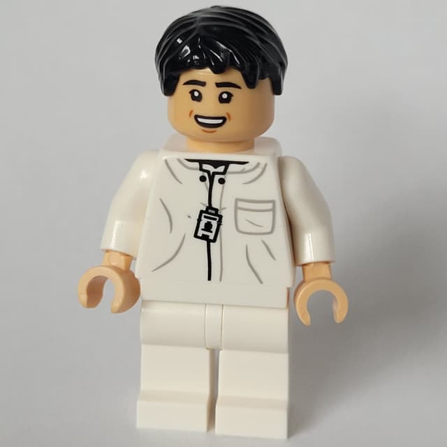 Dr. Henry Wu, White Scrubs