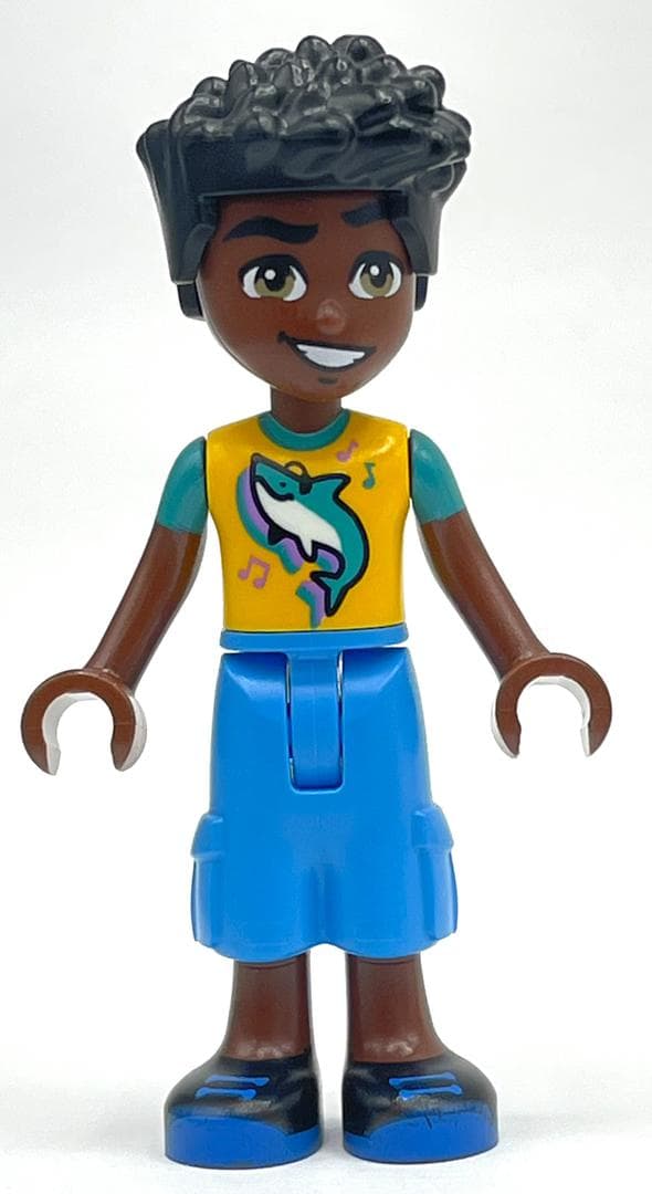 Zac - Yellow Shirt, Dark Azure Pant