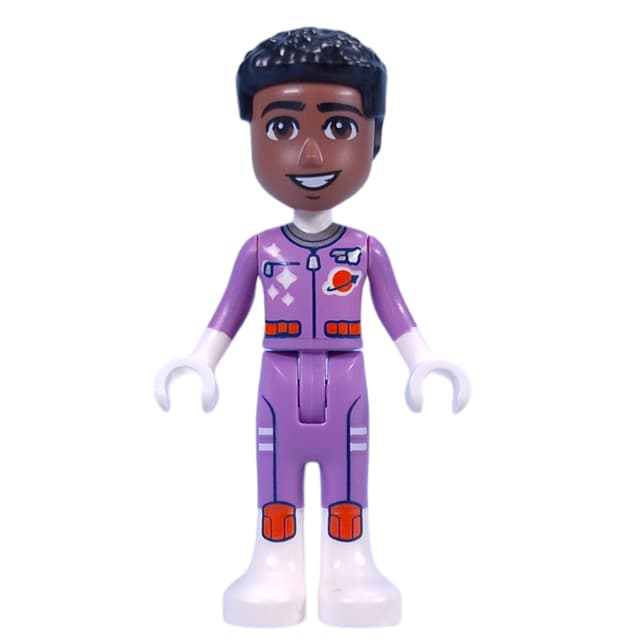 William, Adult, Lavender Space Suit