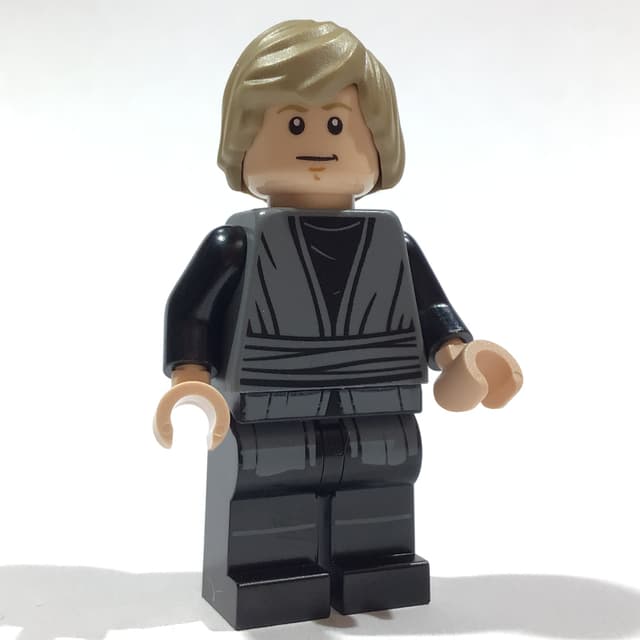 Luke Skywalker, Dark Bluish Gray Robes, Dark Tan Hair