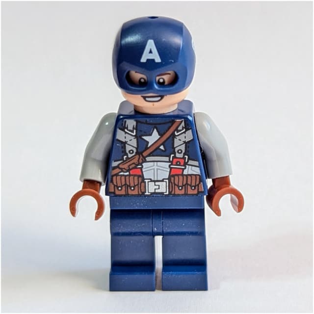 Captain America, Light Bluish Grey Arms