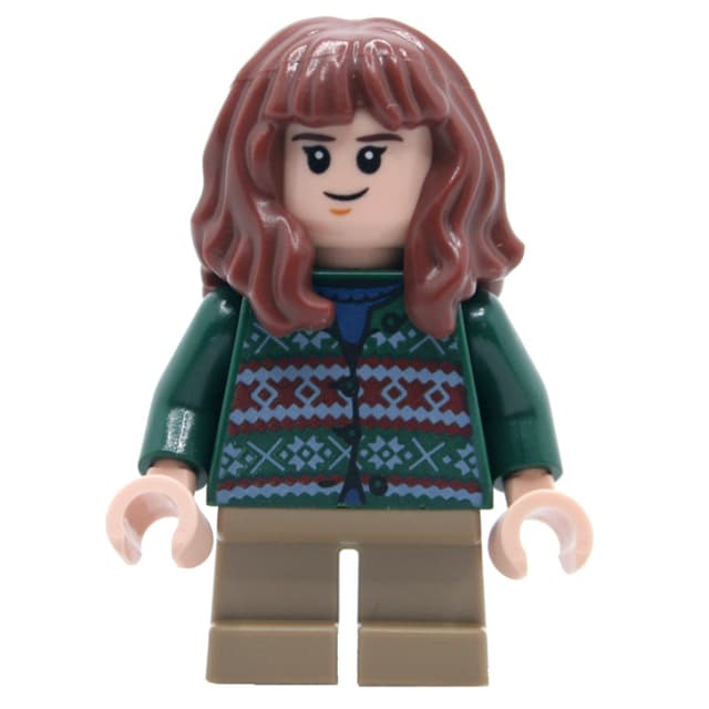 Hermione Granger, Dark Green Sweater, Short Dark Tan Legs